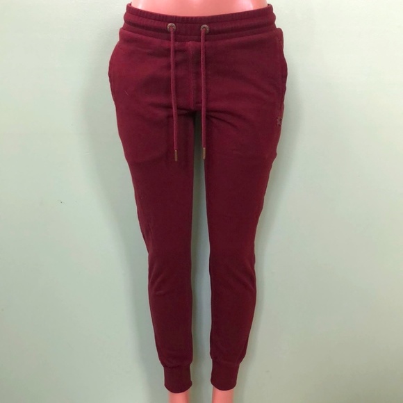 Burberry Pants - Burberry Brit Sweat Pants, Burgundy Size M